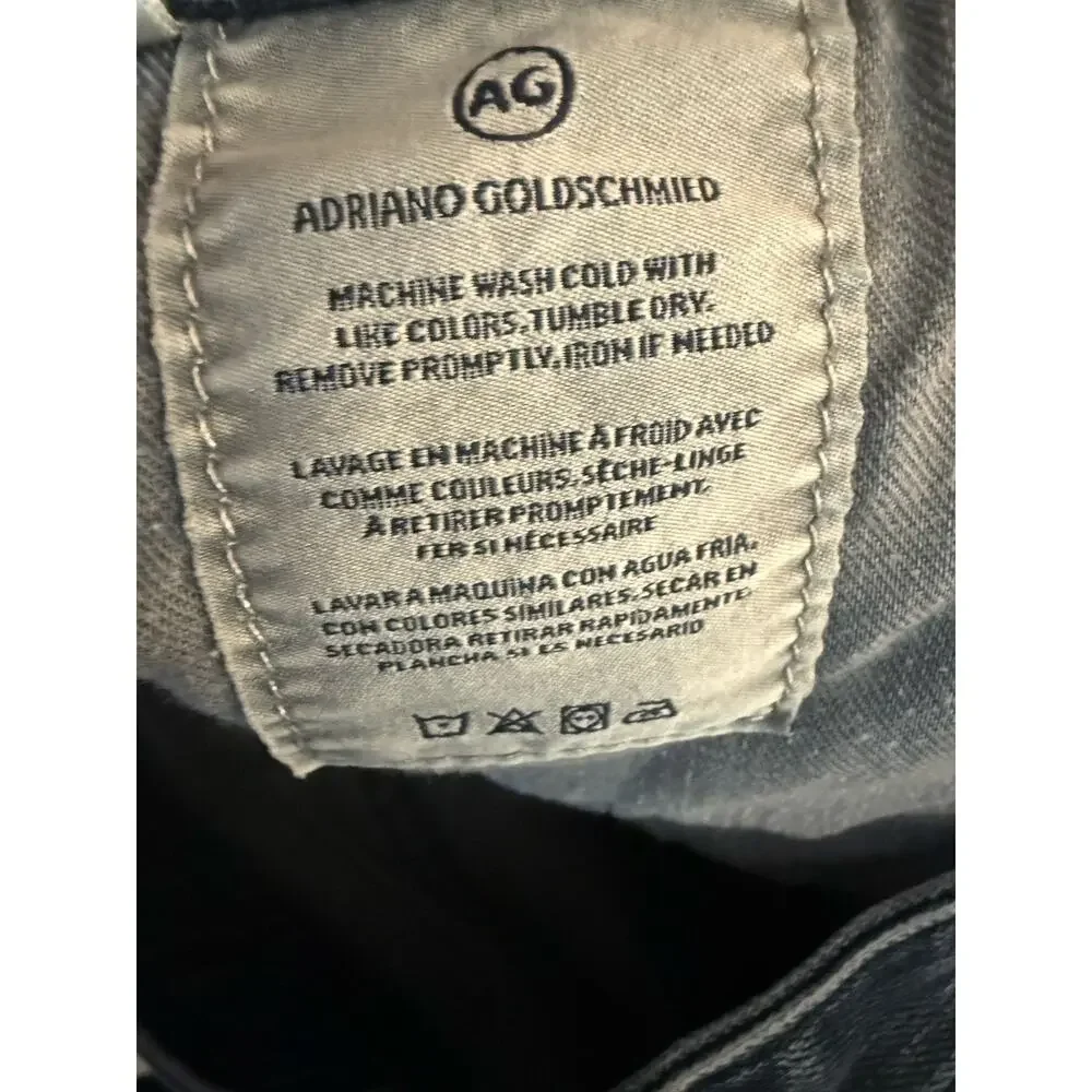 AG Adriano Goldschmied The Graduate Jeans Tailored Leg Size 38x34